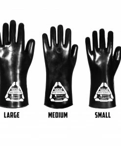 MIRA Safety HAZ-GLOVES - Butyl Gloves For CBRN Protection Gas Masks & HAZMAT Suits