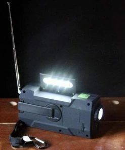 Ready Hour Hand-Crank AM/FM Emergency Radio & Solar Flashlight 6 Ready Hour Hand-Crank AM/FM Emergency Radio & Solar Flashlight