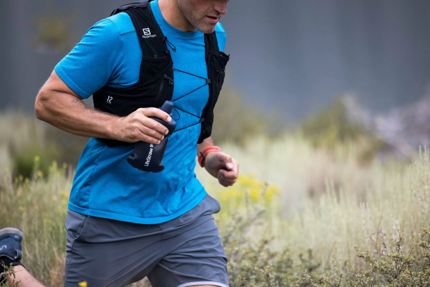 LifeStraw Peak Series Collapsible Squeeze Water Bottle Filter System 650ml 5 LifeStraw Peak Series Collapsible Squeeze Water Bottle Filter System 650ml