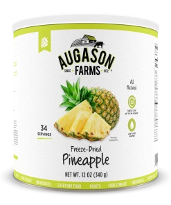 Augason Farms Freeze Dried Pineapple Chunks Food & Food Storage
