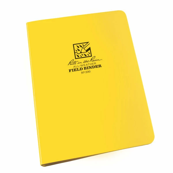 Waterproof Notebooks Rite In The Rain Weatherproof 1/2 Inch Ring Binder, 5.625 In X 7.875 In 3 Waterproof Notebooks Rite In The Rain Weatherproof 1/2 Inch Ring Binder, 5.625 In X 7.875 In
