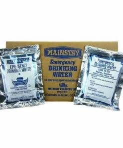 Drinks Mainstay Emergency Drinking Water - 125 ML Packet (Case Of 60)