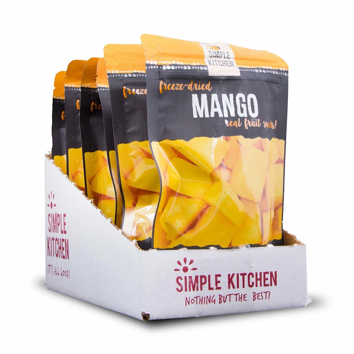 ReadyWise Simple Kitchen Freeze-Dried Mango - 6 Pack 4 ReadyWise Simple Kitchen Freeze-Dried Mango - 6 Pack