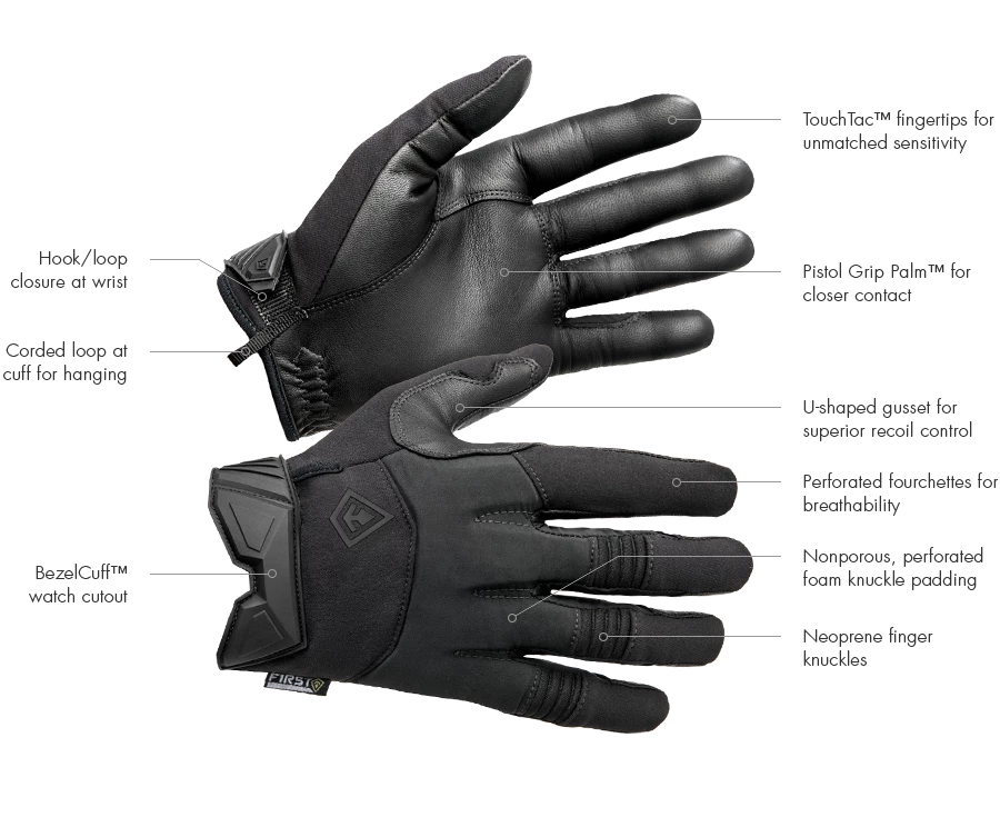 FIRST TACTICAL MEN'S MEDIUM DUTY PADDED GLOVE 6 FIRST TACTICAL MEN'S MEDIUM DUTY PADDED GLOVE
