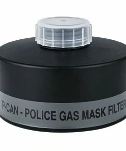 Mira Safety P-CAN Police Gas Mask Filter Gas Masks & HAZMAT Suits
