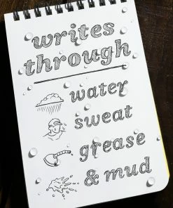 Waterproof Notebooks Rite In The Rain Weatherproof Metal Stylus Pen - Black Ink