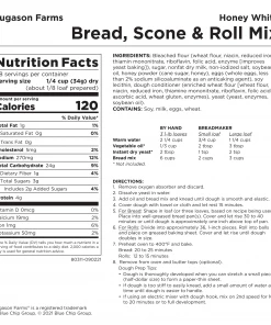 Augason Farms Honey White Bread, Scone & Roll Mix 18 Augason Farms Honey White Bread, Scone & Roll Mix