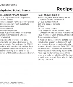 Food & Food Storage Augason Farms Dehydrated Potato Shreds