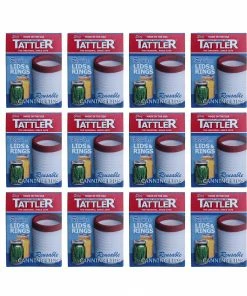 Food & Food Storage Tattler Regular Reusable Canning Lids With Rings - 144 Lids