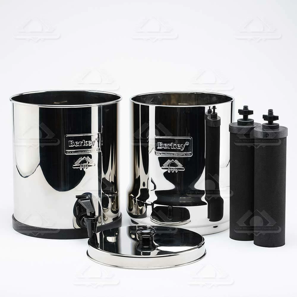 Big Berkey Water Filter (2.25 Gal) With 4 Filters 6 Big Berkey Water Filter (2.25 Gal) With 4 Filters