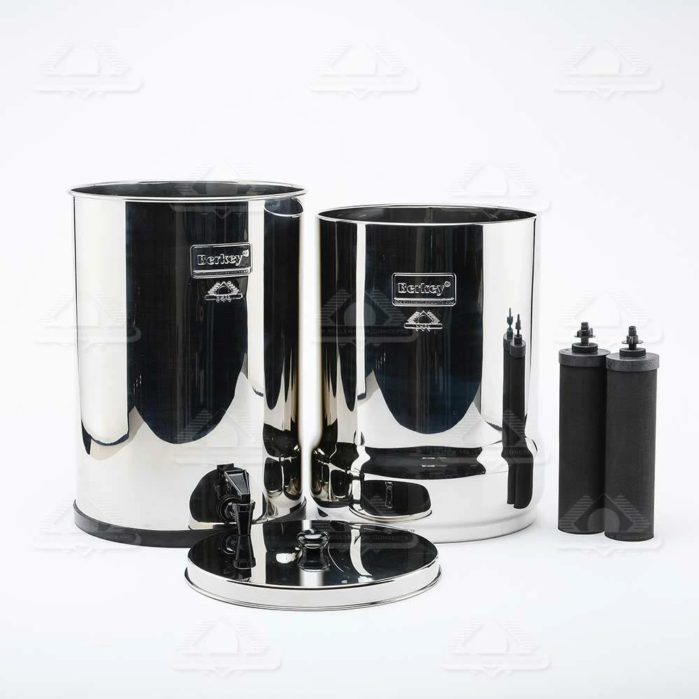 Crown Berkey Water Filter (6 Gal) With 4 Filters 6 Crown Berkey Water Filter (6 Gal) With 4 Filters