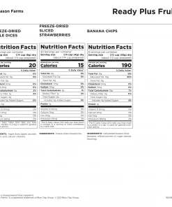 Augason Farms Fruit Variety Pouch Food & Food Storage