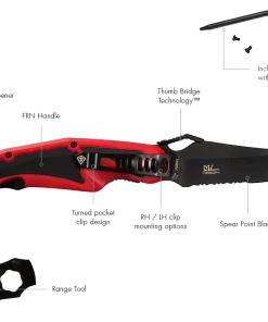 FIRST TACTICAL SIDEWINDER RANGE KNIFE Gear 13 FIRST TACTICAL SIDEWINDER RANGE KNIFE Gear