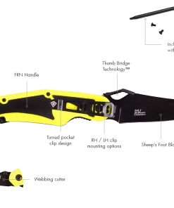 FIRST TACTICAL SIDEWINDER SAFETY KNIFE Gear