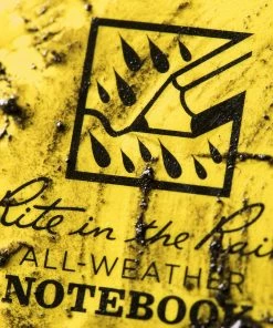 Rite In The Rain Weatherproof Side Spiral Notebook, 4.625 In. X 7 In. 27 Rite In The Rain Weatherproof Side Spiral Notebook, 4.625 In. X 7 In.