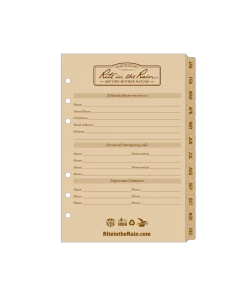 Rite In The Rain Weatherproof Daily Calendar Set, 5 In. X 7 In.