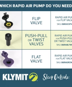 Klymit Insulated Static V Lite Sleeping Pad Camping & Hunting