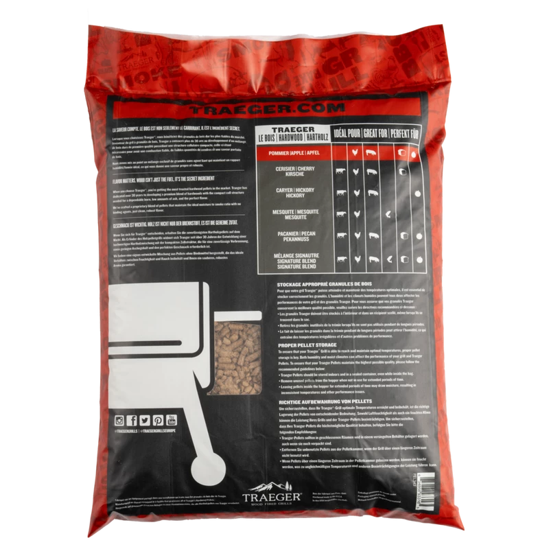 Traeger Wood Pellets TRAEGER APPLE BBQ WOOD PELLETS 2 Traeger Wood Pellets TRAEGER APPLE BBQ WOOD PELLETS