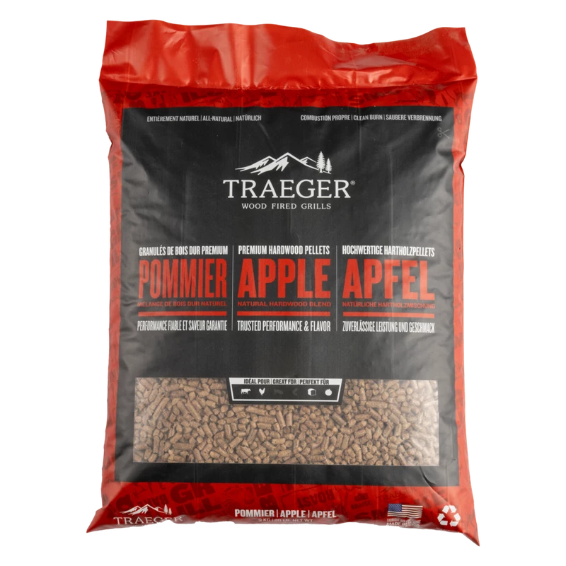 Traeger Wood Pellets TRAEGER APPLE BBQ WOOD PELLETS 1 Traeger Wood Pellets TRAEGER APPLE BBQ WOOD PELLETS