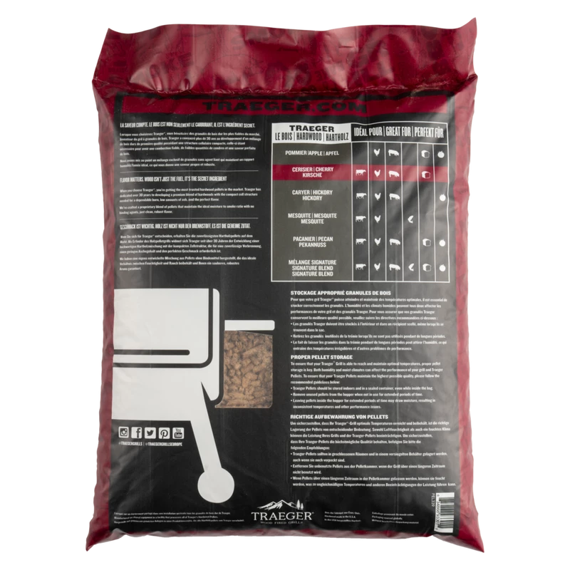 Traeger Wood Pellets TRAEGER CHERRY BBQ WOOD PELLETS 2 Traeger Wood Pellets TRAEGER CHERRY BBQ WOOD PELLETS