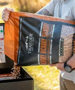 TRAEGER HICKORY BBQ WOOD PELLETS