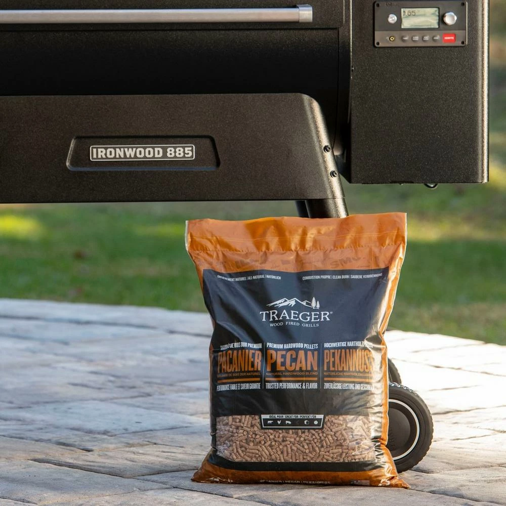 Traeger Wood Pellets TRAEGER PECAN BBQ WOOD PELLETS 3 Traeger Wood Pellets TRAEGER PECAN BBQ WOOD PELLETS