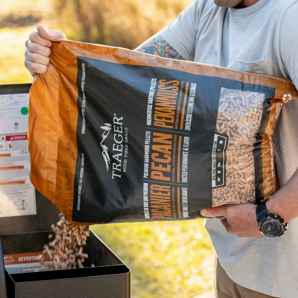 Traeger Wood Pellets TRAEGER PECAN BBQ WOOD PELLETS 4 Traeger Wood Pellets TRAEGER PECAN BBQ WOOD PELLETS