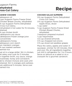 Augason Farms Dehydrated Cross Cut Celery Food & Food Storage