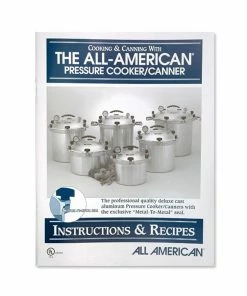 Appliances All American Canner #74 Instruction & Recipe Book