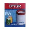 Tattler Wide Reusable Canning Lids With Rings - 12 Lids Food & Food Storage