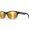 WILEY X HELIX - CAPTIVATE Polarized Bronze Mirror With Gloss Black To Crystal Frame Gear