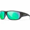 Gear WILEY X OMEGA - CAPTIVATE Polarized Green Mirror With Kryptek Neptune Frame