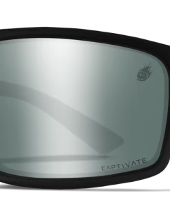 WILEY X PEAK - Grey - Silver Flash With Matte Black Frame Gear