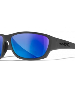 WILEY X CLIMB - CAPTIVATE Polarized Blue Mirror With Matte Grey Frame Gear