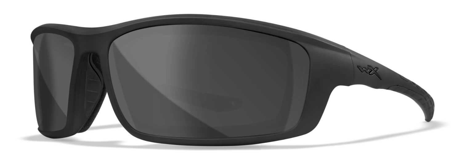 Wiley X Grid Sunglasses - Matte Black Frame With Grey Lenses Gear 1 Wiley X Grid Sunglasses - Matte Black Frame With Grey Lenses Gear