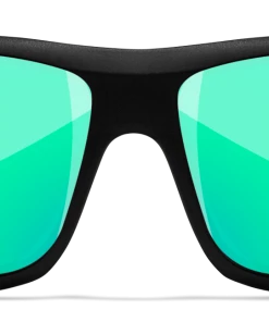 Gear Wiley X Omega Sunglasses - Matte Black Frame With Captivate Polarized Green Mirror (Copper Base)