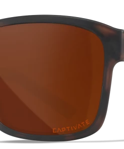 Gear Wiley X Trek Sunglasses - Matte Havana Brown Frames With Captivate Polarized Copper Lenses