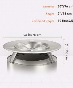 Solo Stove Yukon Heat Deflector